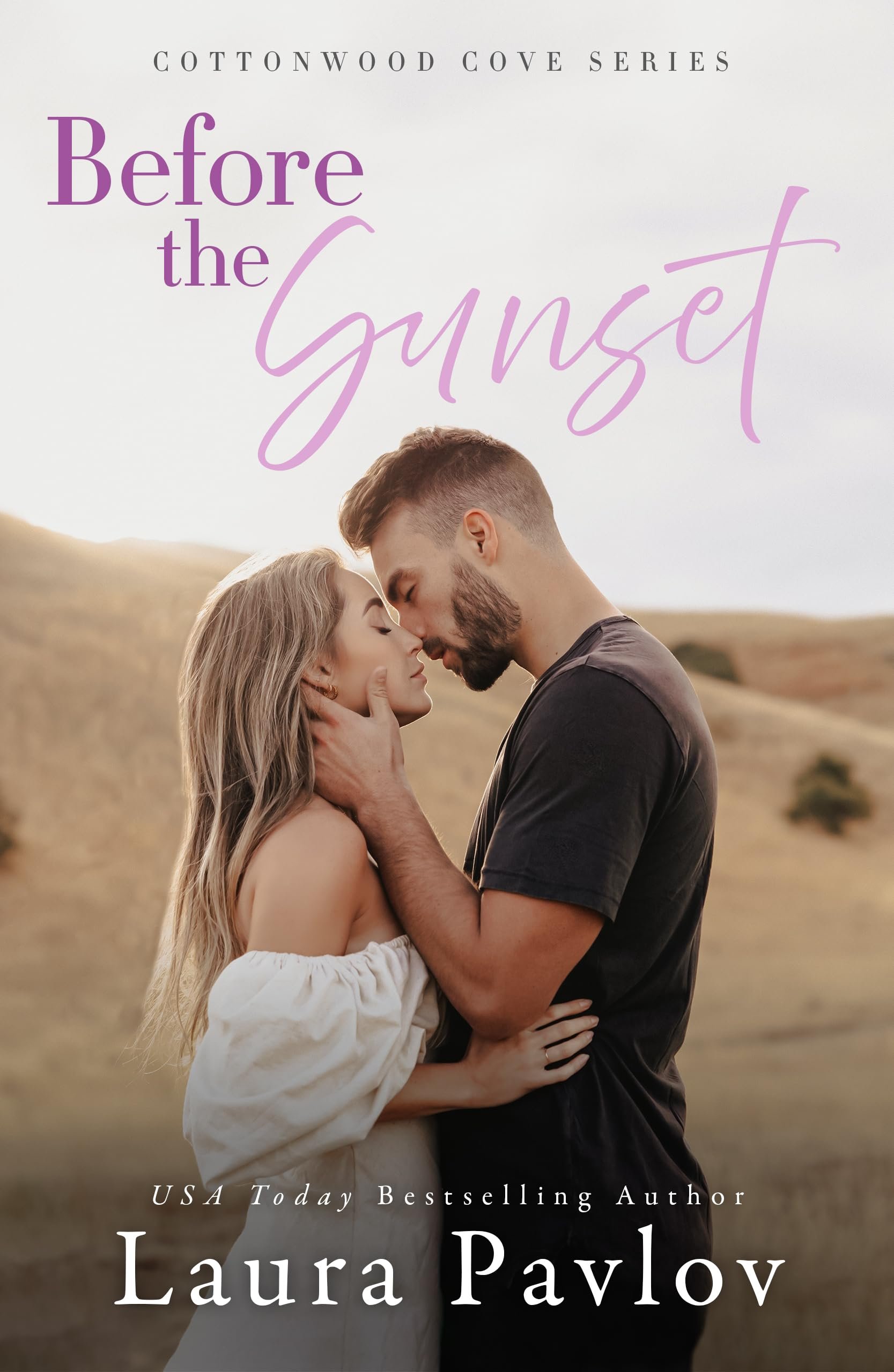 Before the Sunset: A Small Town, Friends to Lovers Romance (Cottonwood Cove Series Book 4) Cover